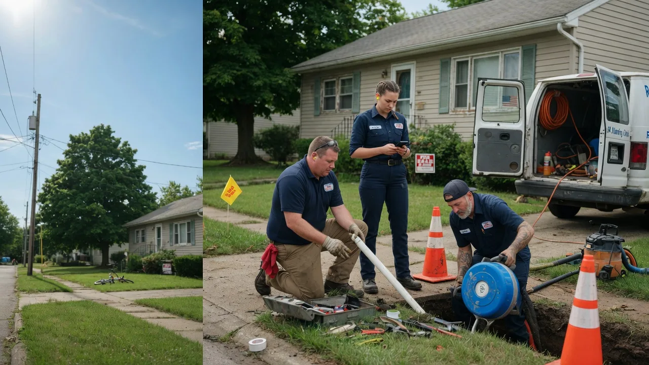 Sewer Line Repair in Little York, NY near me